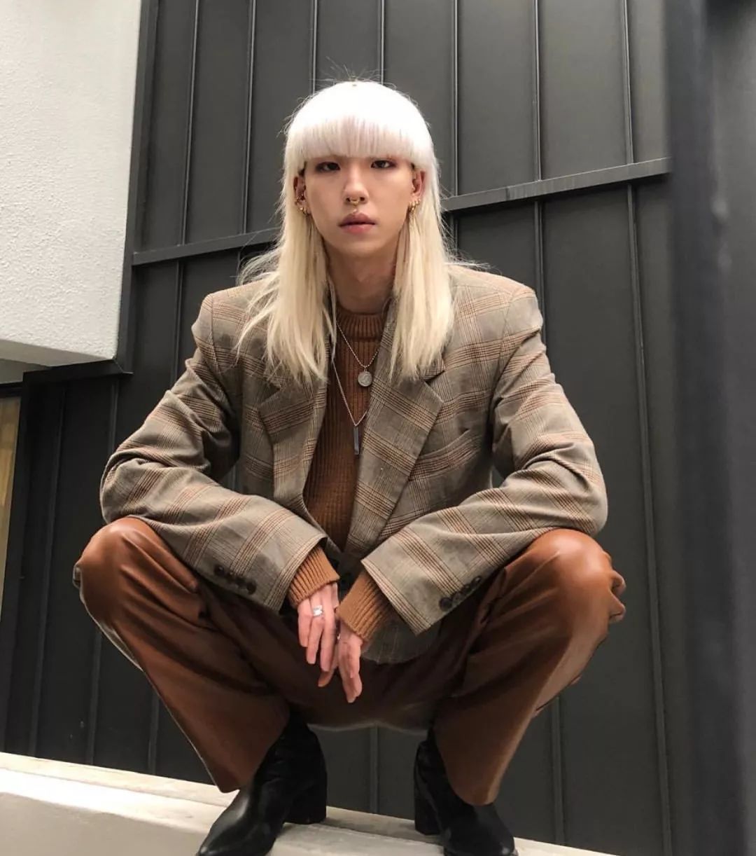 超个性的小哥哥长发