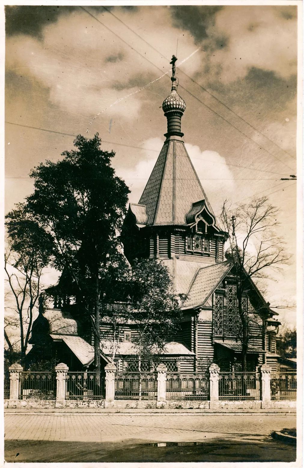 哈尔滨被毁的教堂图片