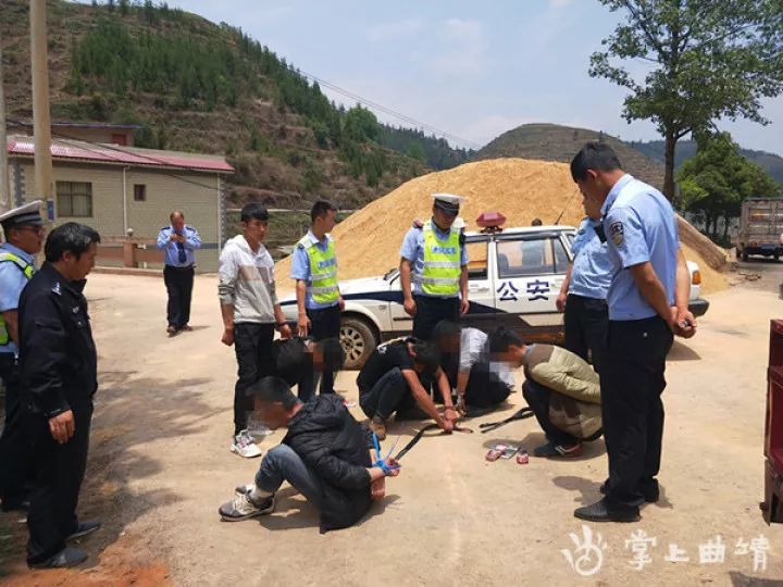 宣威5名吸毒人员连续盗窃摩托车4起被抓_田坝