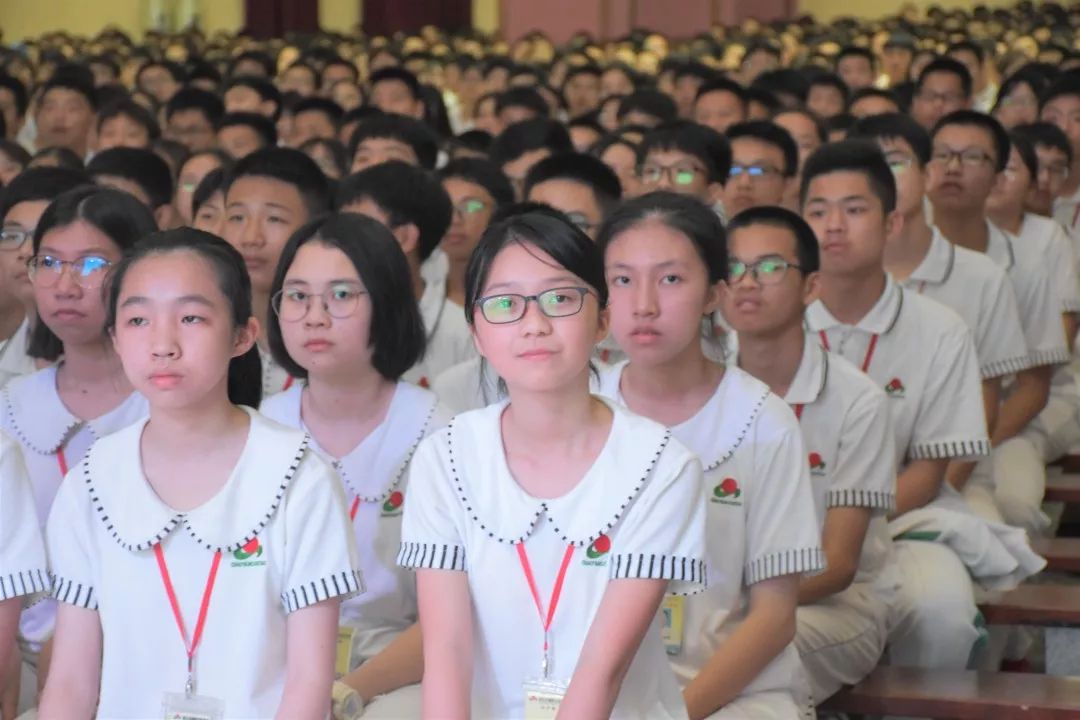 潮聞道我與考試焦慮做朋友記汕頭市潮陽實驗學校初中部心理健康講座