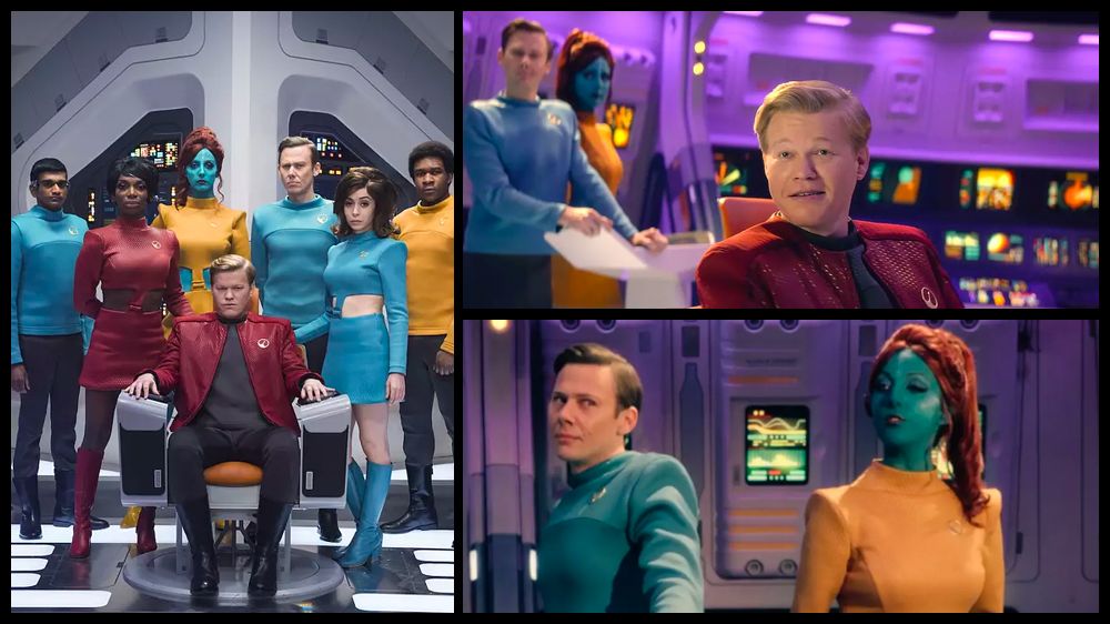 黑镜第四季的开画之作,风格致敬了《星际旅行》(1979)《黑镜 - 卡