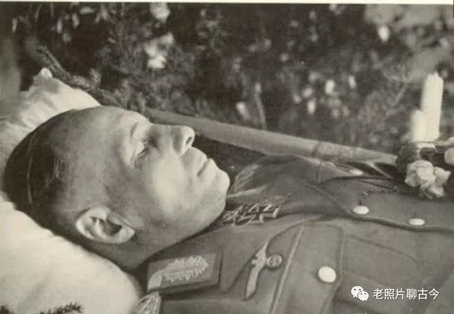 二战帝国之鹰隆美尔服毒自尽下葬时的全过程真实影像