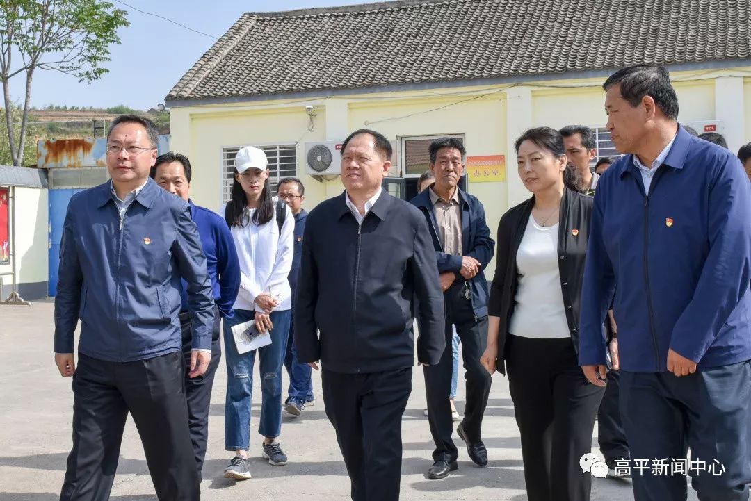 5月15日上午,晋城市委常委,市委组织部部长卫明喜在我市调研扫黑除恶