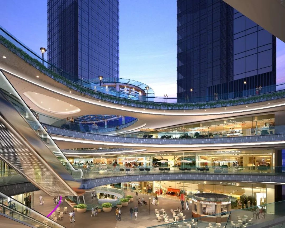 中心一期效果图 来源:官方公众号)除了上述品牌,还有规划有:利宝阁,辣