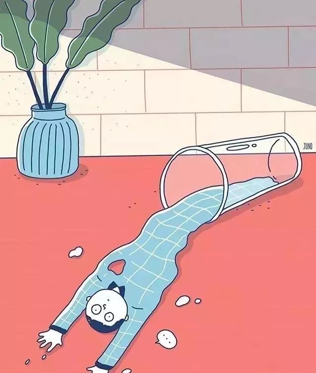 韩国插画师juno萌系讽刺画