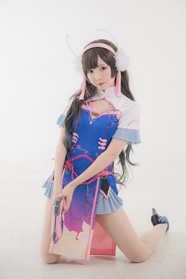 守望先锋旗袍d.va