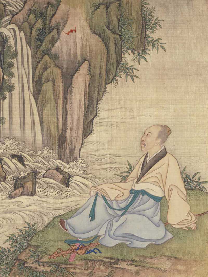 四阿哥有多潮?—《胤禛行乐图册》欣赏_康熙和