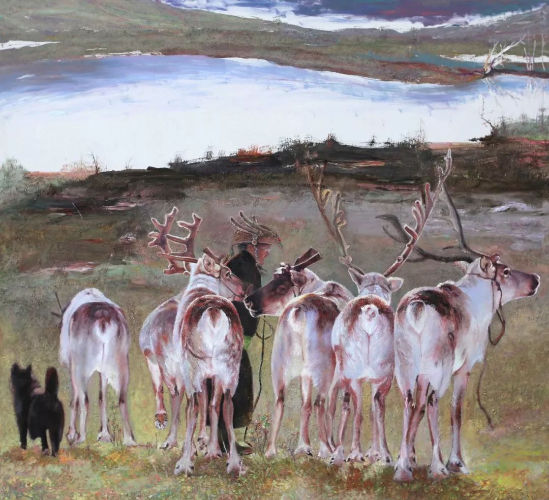 心灵深处的绿色草原 ——蒙古族画家乌日娜的油画