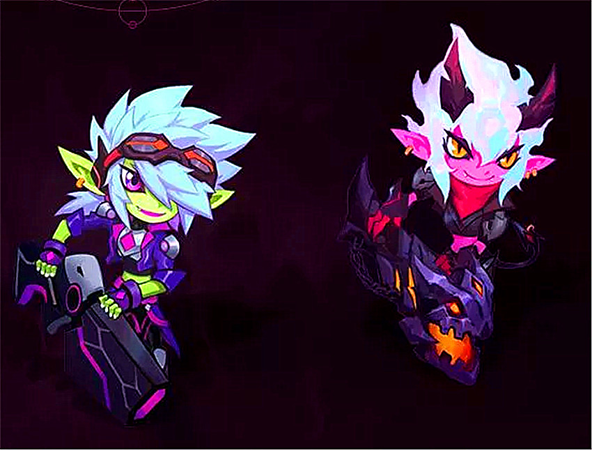 恶魔小炮制作进度曝光除是一款炫彩皮肤外最大彩蛋竟是这样