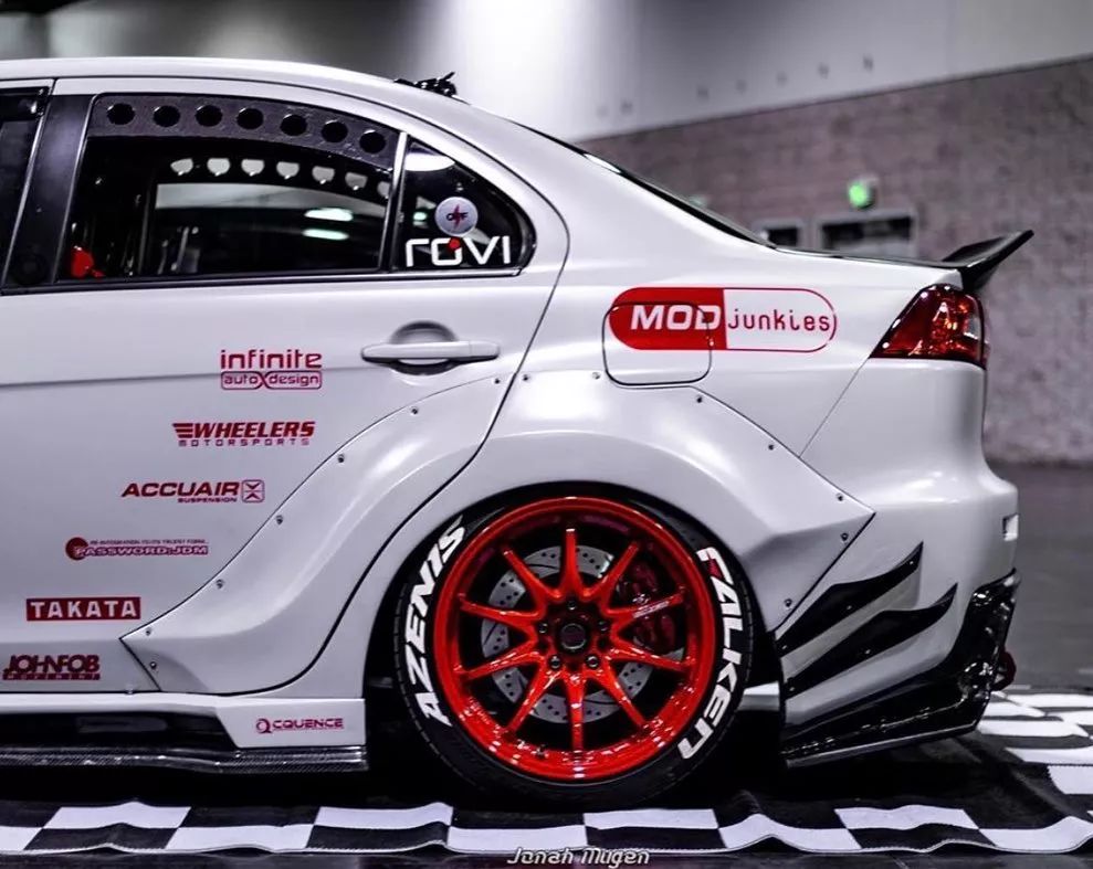 灵感与启发 | 三菱 evo instagram 改装集