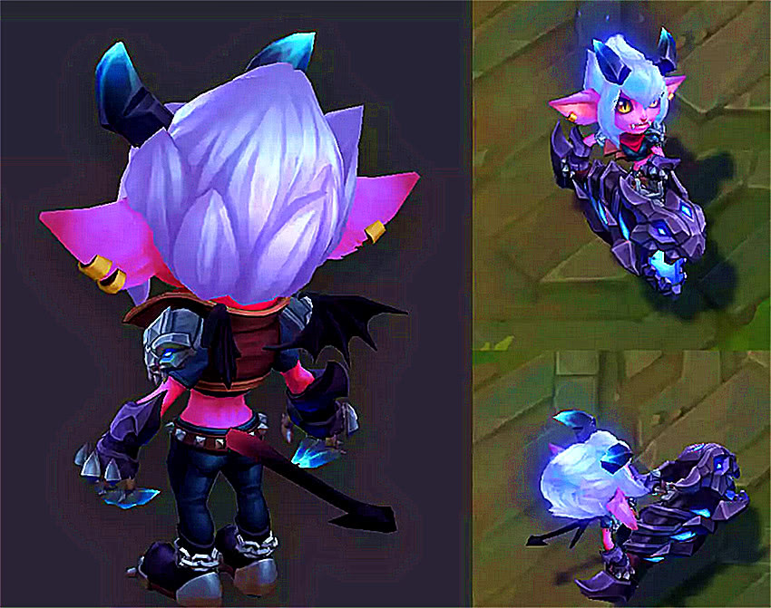 恶魔小炮制作进度曝光除是一款炫彩皮肤外最大彩蛋竟是这样