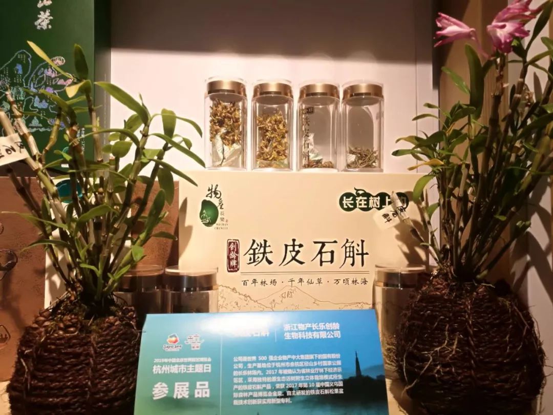 长乐创龄铁皮石斛系列产品荣登北京世博会