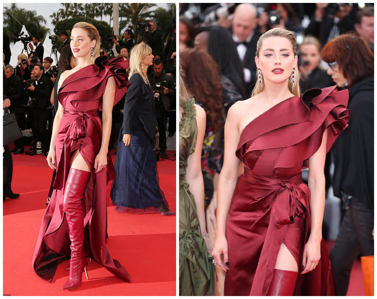 关晓彤暴露全身擦粉,还有麒麟臂!何穗请了范冰冰造型师美开挂?_礼服