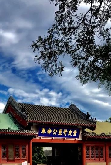 围绕任弼时,瞿秋白墓碑,墓牌周边,依次向下,向左右展开,数百位开国