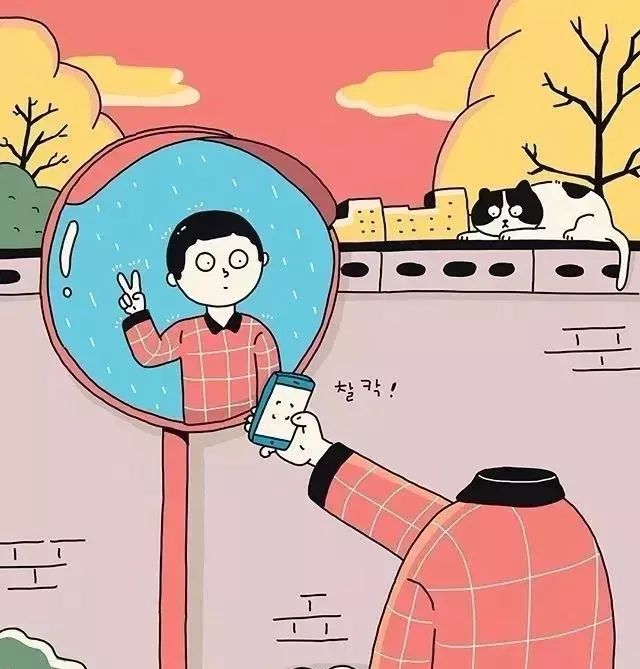 韩国插画师juno萌系讽刺画