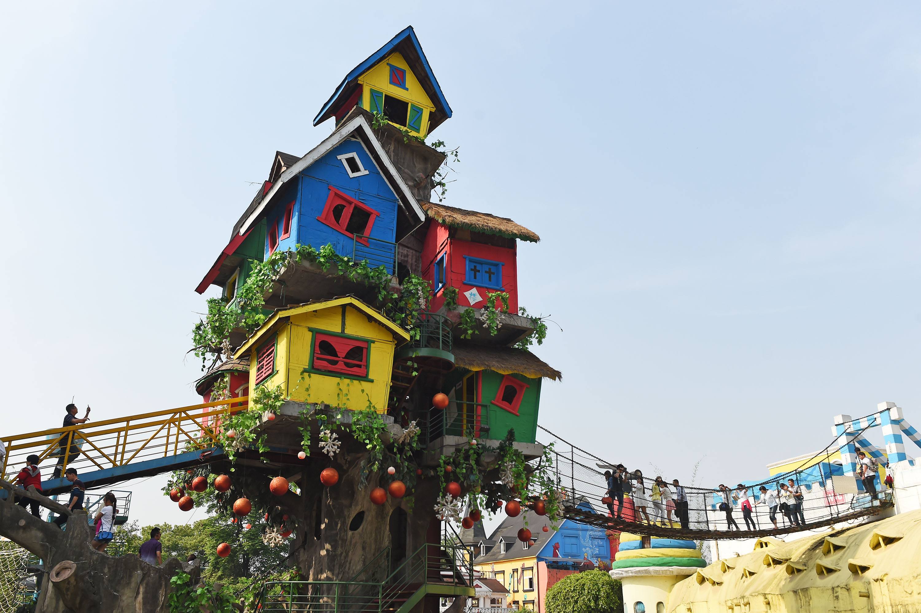 儿童树屋建造理念,大象无形