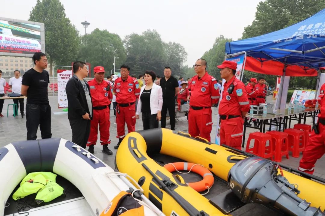 张义霞在讲话时表示,此次防灾减灾日主题宣传活动,旨在唤起社会各界对