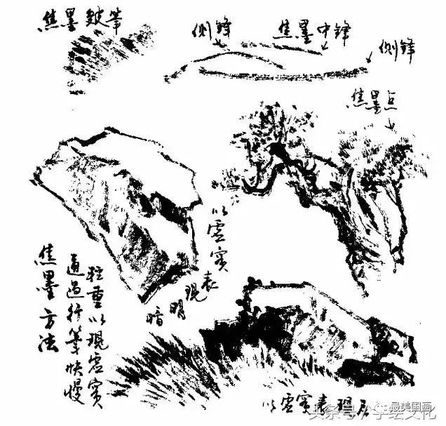 国画用墨技法没一句废话