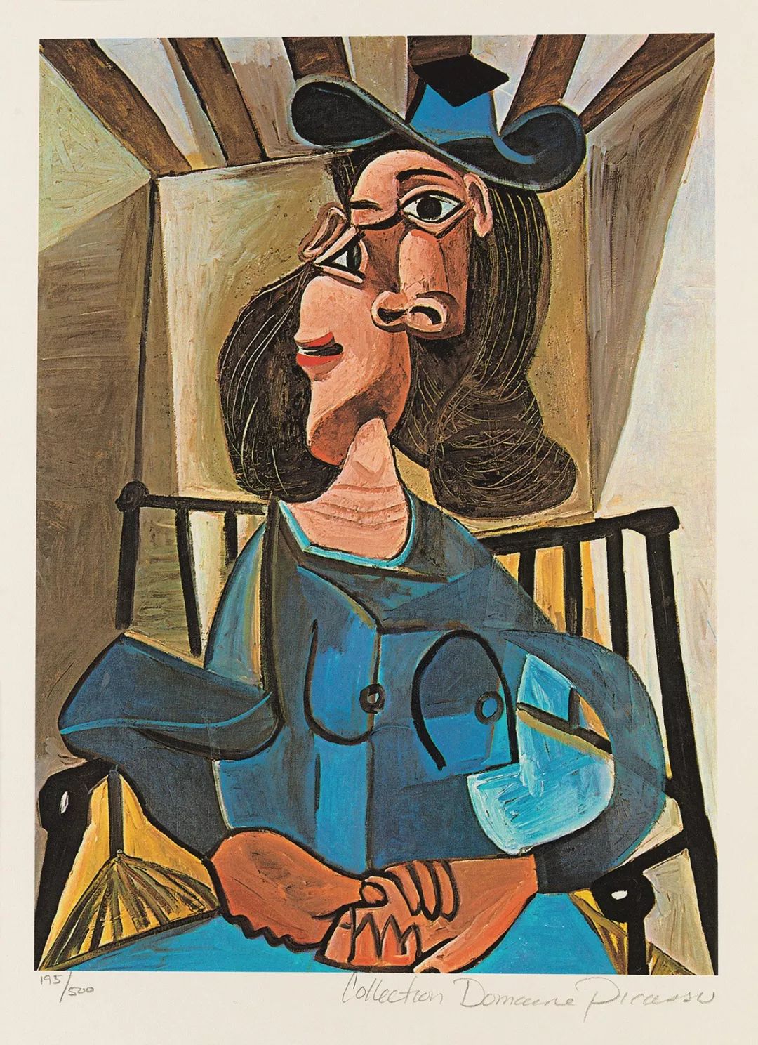 195/500 collection domaine picasso附:毕加索基金会证书pablo