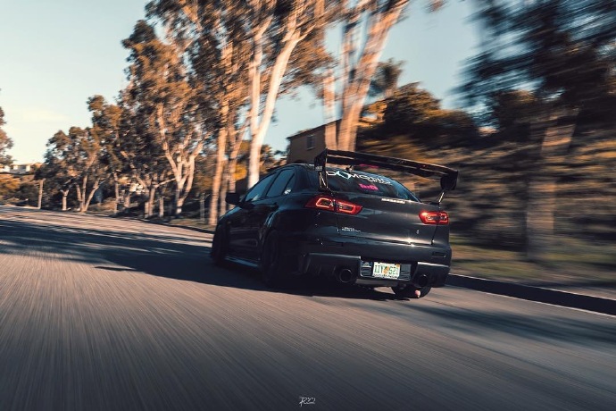 mitsubishi lancer evo x 黑武士