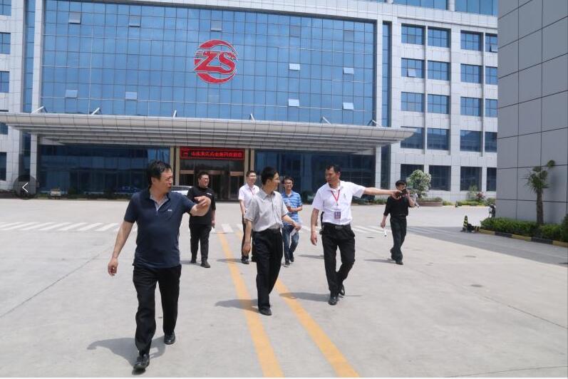 菏泽市人社局到访朱氏药业集团