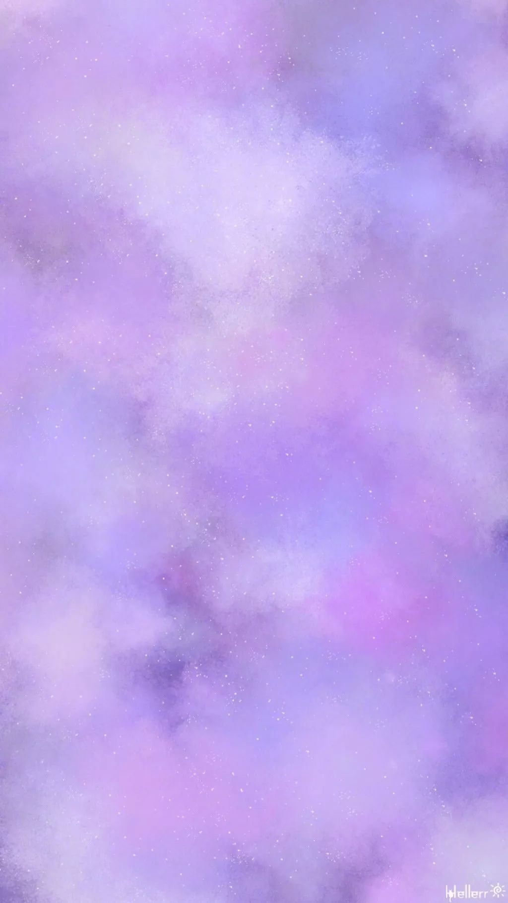 月白星紫调色图片