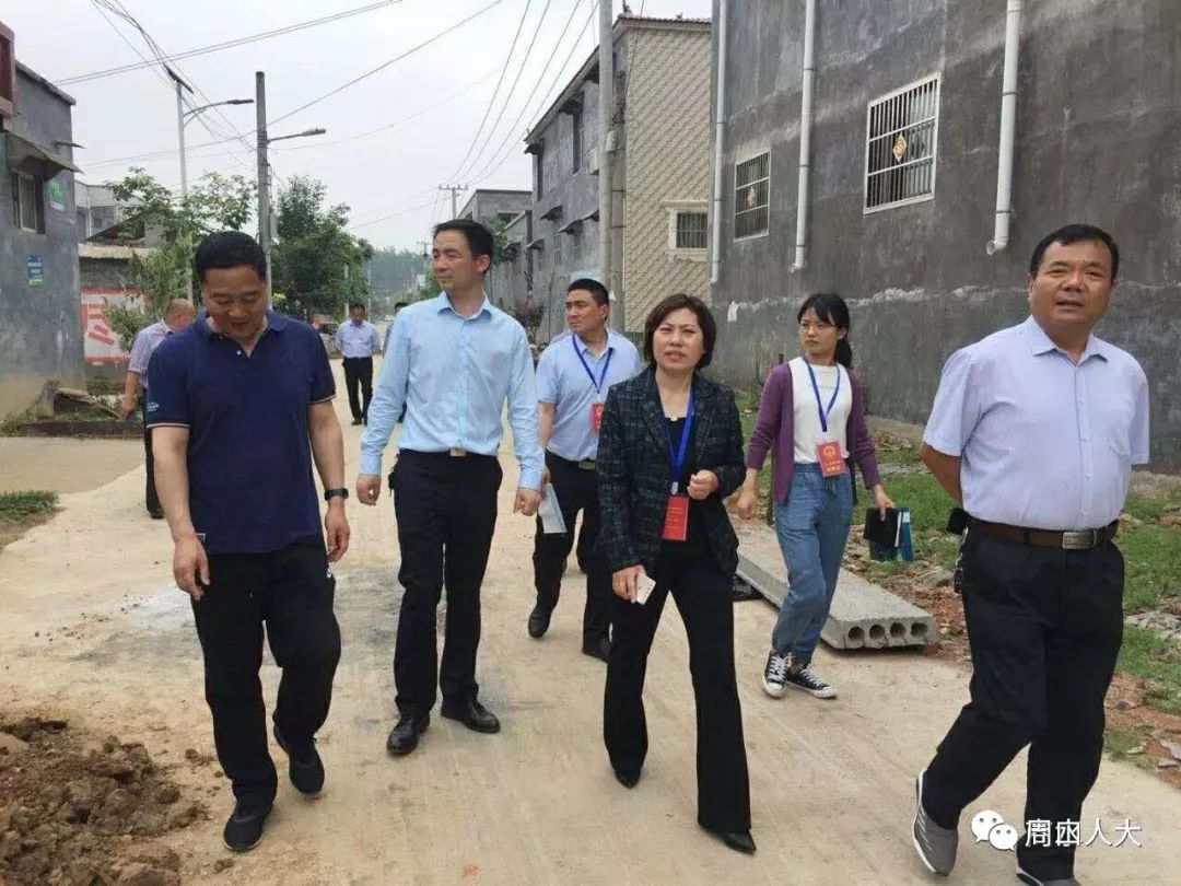 商水县人大常委会组织调研脱贫攻坚工作_练集镇
