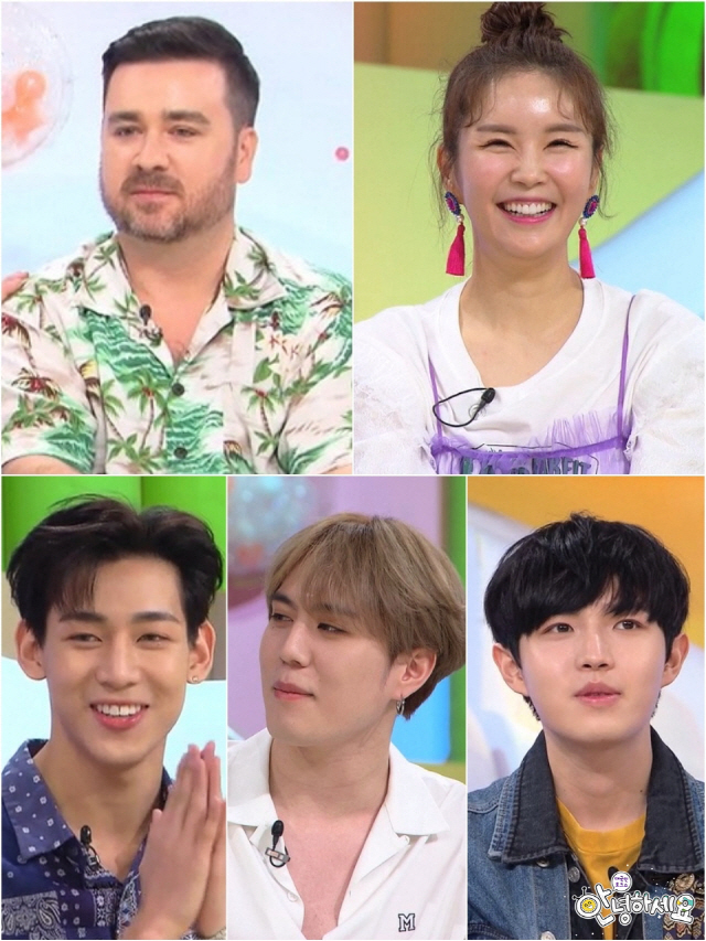 对此,比韩国人更像韩国人的sam hammington和拥有异国风情外貌的有谦