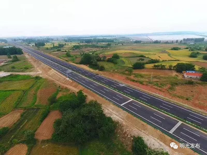 g104明光绕城线将于今日全线通车