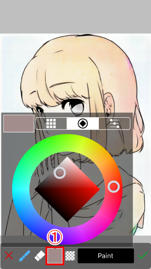 ibisPaint爱笔思画怎么自动上色—手机绘画85