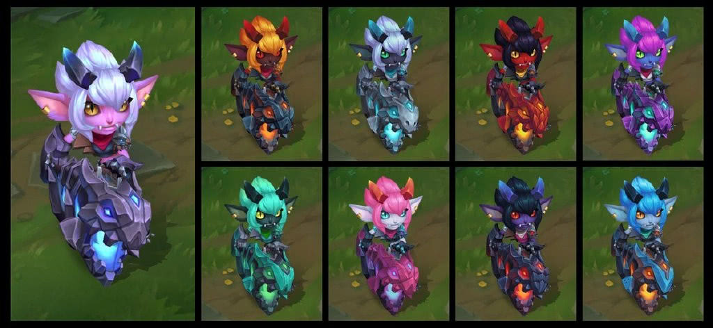 lol小炮新炫彩皮肤曝光网友看完感谢设计师帮忙省钱