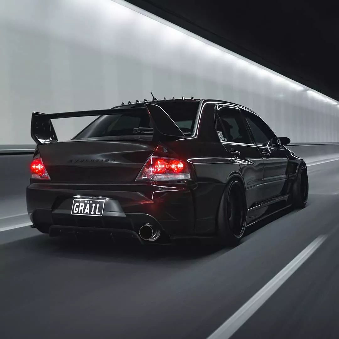 灵感与启发三菱evoinstagram改装集