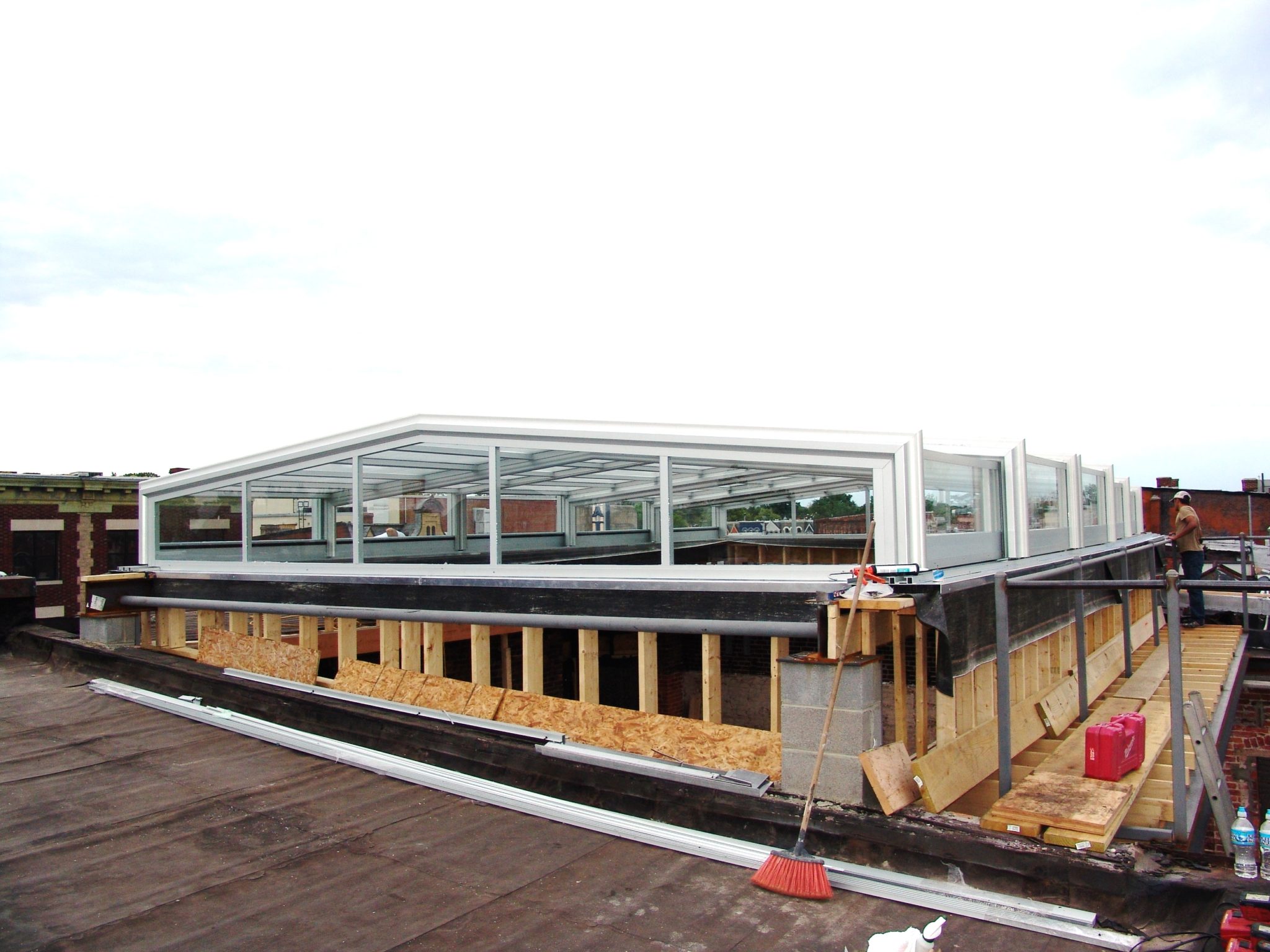 sunrim智能电动屋顶 商场酒店专用 消防联动