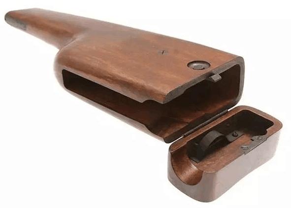 看一看毛瑟手枪的枪套