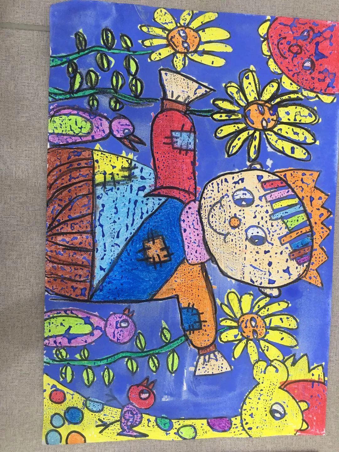 "莞香花开"《我和我的祖国》第四届幼儿绘画比赛常平赛区复赛