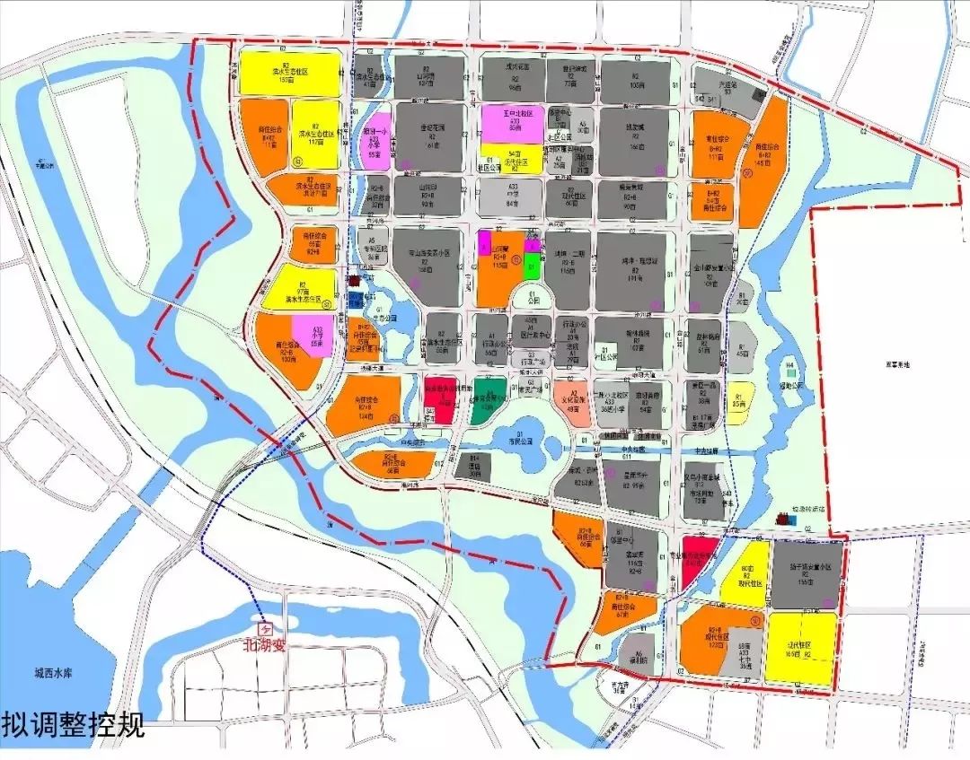 琅琊新区2030规划图图片