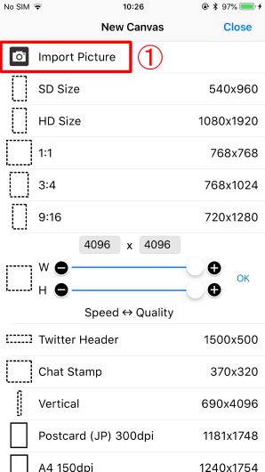 ibisPaint手机原画教程之过滤器: 色调曲线—手机绘画58