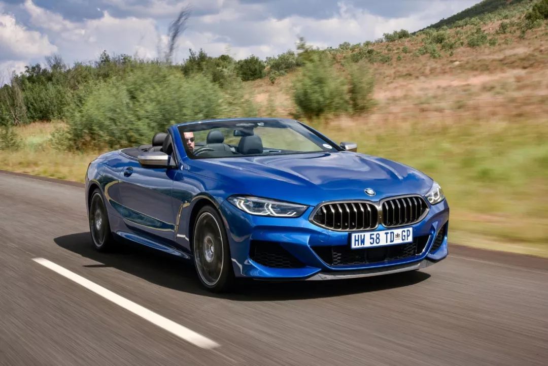 敞篷与v8的完美结合宝马m850i美图欣赏