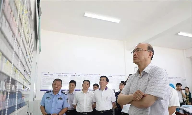 国家禁毒办常务副主任,公安部禁毒局局长梁云调研广西灵山县禁毒重点