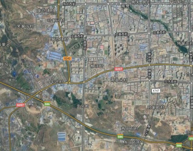 从卫星地图看晋城十年巨变致敬魅力晋城