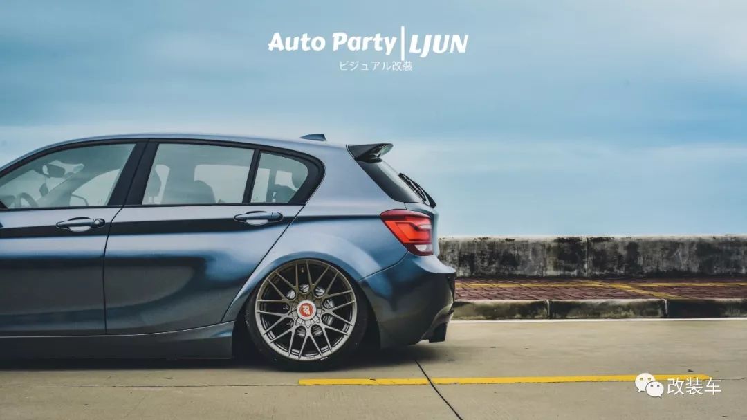 冷门宝马1系一样有人玩,宽体加持下更有小钢炮的感觉!