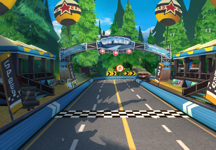 跑跑卡丁车森林发卡玩家至今没玩过