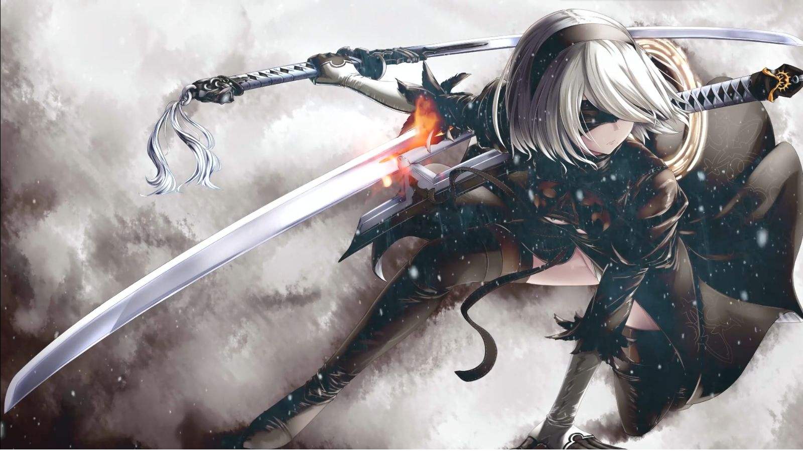 那些游戏中的女主角你认识几个尼尔小姐姐好美啊