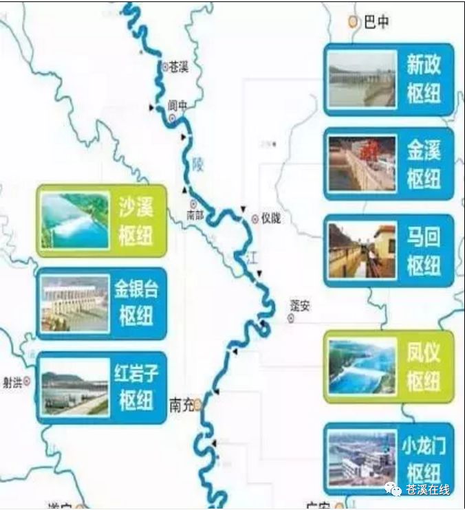 嘉陵江线路地图图片