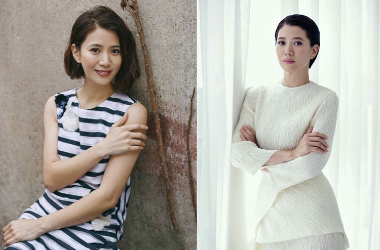 梁咏仪胆真大全身上下就只穿一件西装网友张智霖该管管了