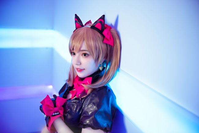 cos守望先锋黑猫露娜dva