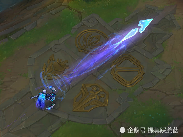 新版寒冰大招特效对比情人节陨落御星魔矢也得对它恭恭敬敬