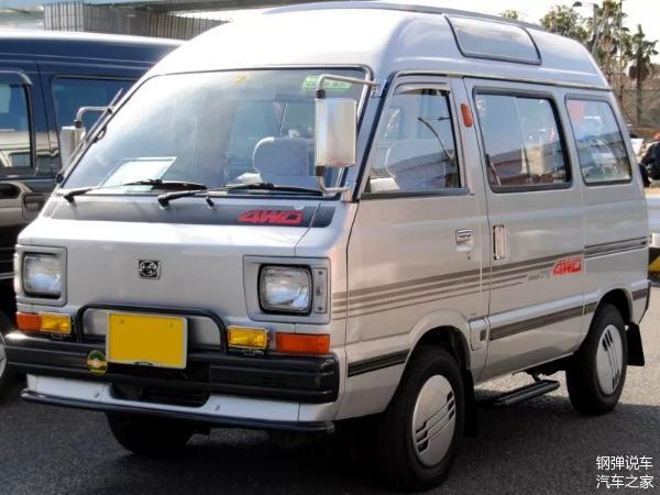斯巴鲁是微面里的"专家", 斯巴鲁sambar是日系第一款面包车