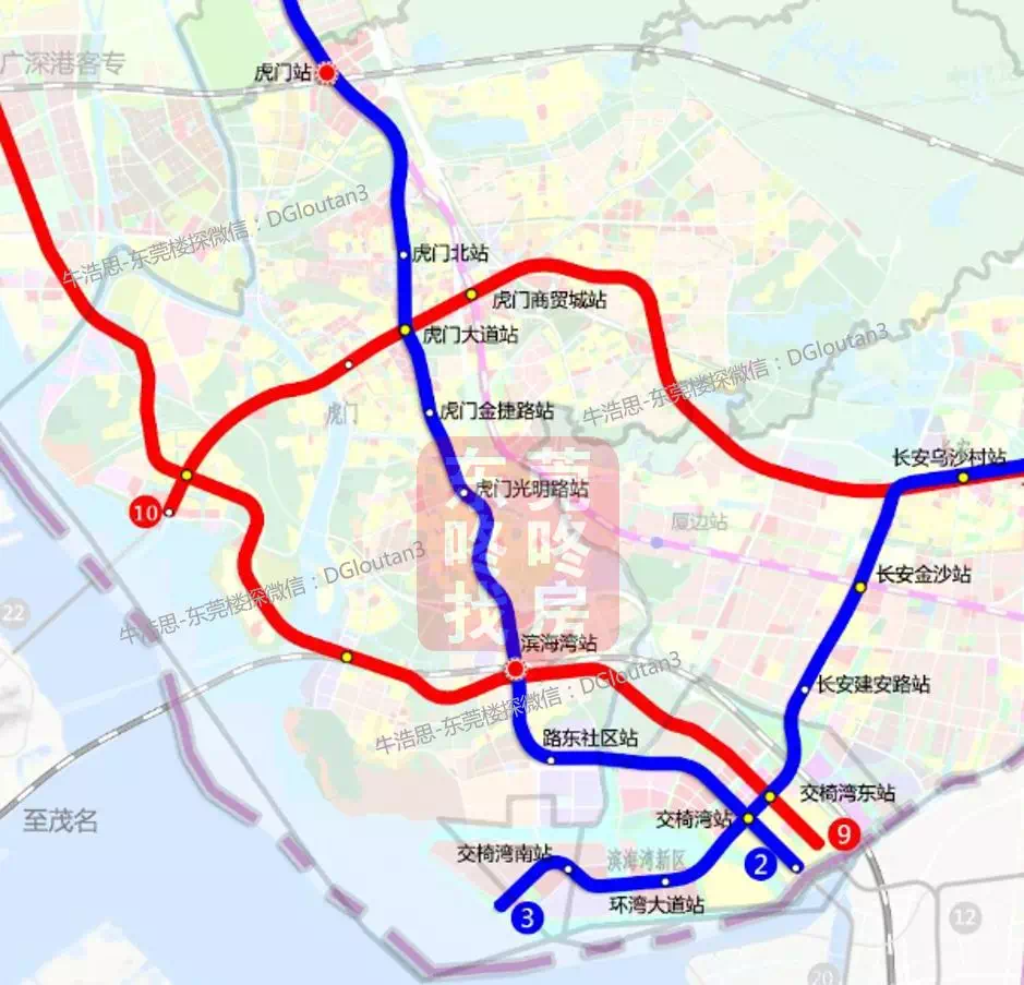 东莞地铁2号线三期正式招标!虎门8座站点已公示