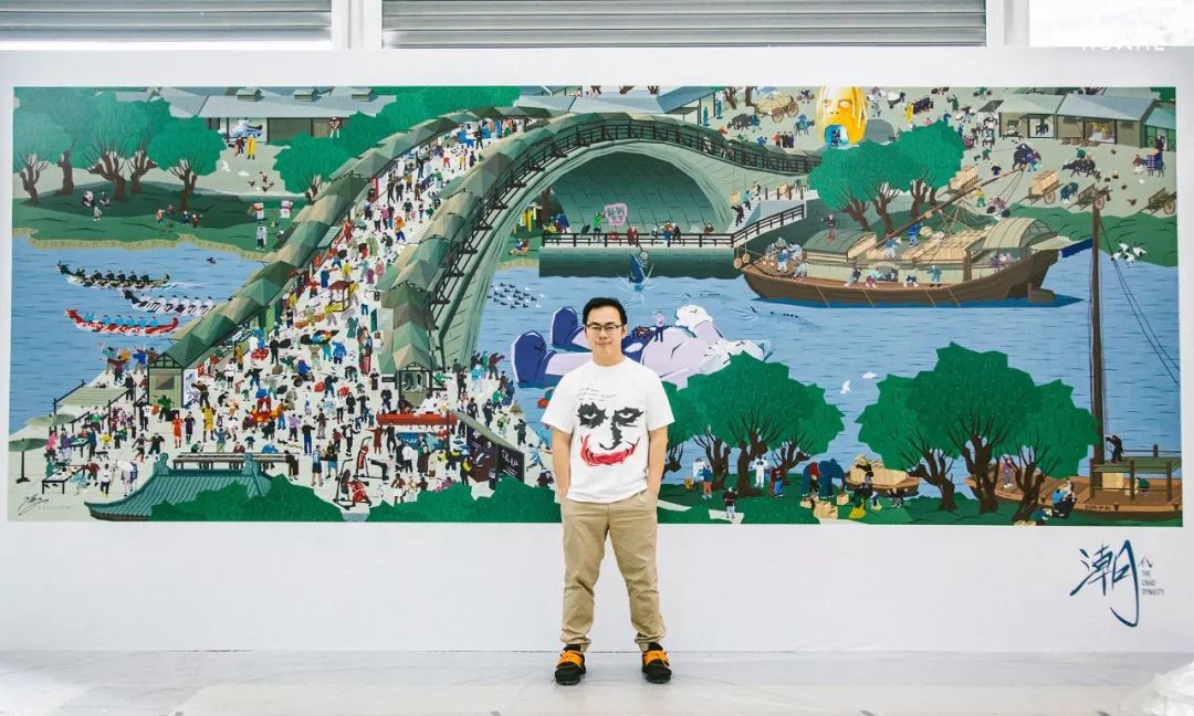 潮流版清明上河图中有你的启蒙人物吗